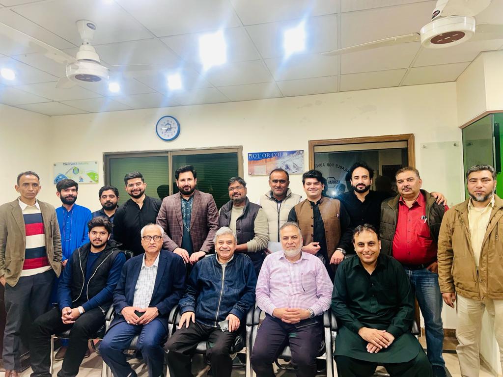 Monthly Members Meeting along with Tech Talk at Sustainable MEP system for green buildings, speaker Mr. Mujib Urehman CEO sustainable Design Solutions.
