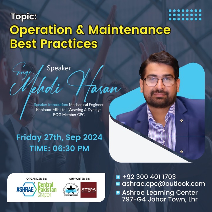 Operation & Maintenance Best Practices