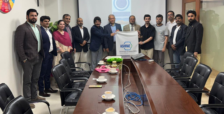 Chartering Ceremony ASHRAE UOL student Branch