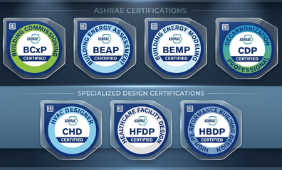 ASHRAE CERTIFICATIONS