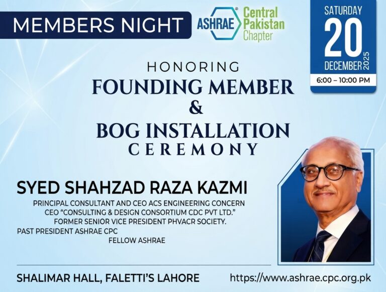 Members Night – Honoring Founding Member & BOG Installation Ceremony